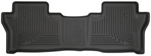 Honda Pilot Floor Mats - Rear - Husky Liners - WeatherBeater - Black - 2016